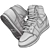 Red Nike Air Jordan 1 Retro - 3D Model 3D model small image 6