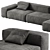 Modular Sofa Boca Navi 3D model small image 5