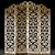 Decorative Screen Divider Wedding Arch 3D model small image 1