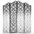 Decorative Screen Divider Wedding Arch 3D model small image 2