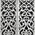 Decorative Screen Divider Wedding Arch 3D model small image 5