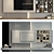 Modern TV Wall Decor 2013 3D model small image 2