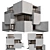 Modern House Model No6 3D model small image 1