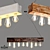 Retro Edison Pine Pendant Light 3D model small image 1