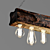 Retro Edison Pine Pendant Light 3D model small image 5