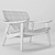 Modern Designer Chair Sergei Rodriguez 3D model small image 6