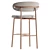 Sleek Oleandro Stool: Calligaris Edition 3D model small image 3