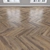 Oak Parquet Module Set 3D model small image 3