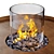 Automatic Outdoor Gas Fire Pit 3D model small image 3