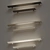 Minimalist LED Wall Sconce 3D model small image 4