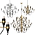 Modern Chandelier Flos Collection 3D model small image 1