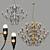 Modern Chandelier Flos Collection 3D model small image 2