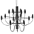 Modern Chandelier Flos Collection 3D model small image 3