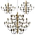 Modern Chandelier Flos Collection 3D model small image 4