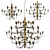 Modern Chandelier Flos Collection 3D model small image 5