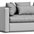 Luxurious Chiara Provasi Mondrian Sofa 3D model small image 4