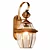 Deco Brass Glass Sconce Outdoor 3D model small image 1