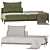 Modern Poliform Brera Sofa Set 3D model small image 3