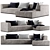 Elegant Perry Sofa 2015 Special 3D model small image 1