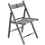 Foldable TERJE Chair - IKEA 3D model small image 5