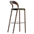 Sleek Neva Light Bar Chair 3D model small image 3