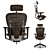 Ergohuman 3D Leather Office Chair 3D model small image 3