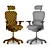 Ergohuman 3D Leather Office Chair 3D model small image 5