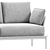 Elegant Reva Sleek Comfort Sofa 3D model small image 2