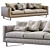 Elegant 2013 Sofa Set 3D model small image 5