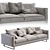 Elegant 2013 Sofa Set 3D model small image 6