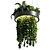 Title: Metal Hanging Indoor Plant 3D model small image 2