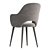 Luxurious Velvet Chair by Pols Potten 3D model small image 4