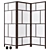 Modern Folding Room Divider Stand 3D model small image 1