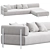 Versatile Palo Modular Corner Sofa 3D model small image 1