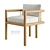 Sleek Imane Chair, Paolo Castelli 3D model small image 8