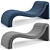 Elegant Eichholtz Chaise Lounge Pioneer 3D model small image 1