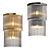 Modern Crystal Wall Sconce 3D model small image 1