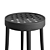 Corona Rendered TON 822 Stool 3D model small image 2