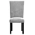 Elegant Velvet Dining Chair 3D model small image 2