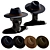 Vintage Hat Set 3D Model 3D model small image 7