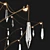 Stunning Quasar Suspension Lamp 3D model small image 2