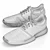 Adidas Tennis Shoes Sneakers racketball 3D model small image 8