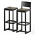 Archpole Bar Furniture Set 3D model small image 3