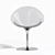 Modern Revolving Chair, Italian Design 3D model small image 2