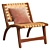 Modern Allegheny Wide Side Chair 3D model small image 1