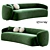 Modern Elegance RENE Sofa Set 3D model small image 4