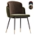 Elegant Penelopa Chair Collection 3D model small image 2