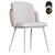 Elegant Penelopa Chair Collection 3D model small image 5