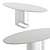 Modern Elegance: Swansea Dining Table 3D model small image 3