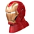 Replica Iron Man Helmet Cosplay 3D model small image 1